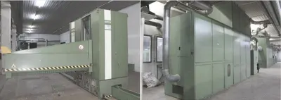 Rieter, Complete Blowroom, 1998, with A10 Unifloc, B11 Uniclean, B7/3 Unimix, B50 Uniflex