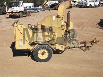 Vermeer, 1250, 1992, 4 Cylinder Perkins Diesel Engine, 2458 Hours