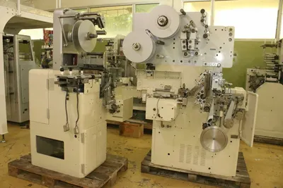 Rose Theegarten, U1-F1, 2004, High-Speed Cut & Wrap and Stick Pack Wrapping Machine, 1000 sweets/min