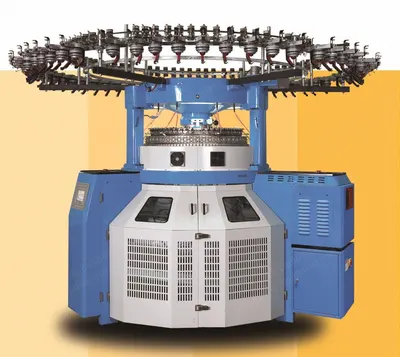 NovaStar Circular Knitting Machine, KH181, 38" x 24G, 114 Feeders, Single Jersey