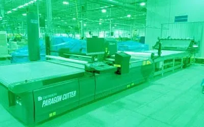 Gerber, Paragon HX, 2020, Complete Cutting Package, Gerber XLS125 Auto Spreader, 72" x 20' Flotation Cutting Table
