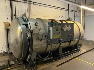 Turbo, FS-1200, 1976, Yarn Steamer, 1830mm Inside Diameter x 3050mm Inside Length, Rebuilt 2019