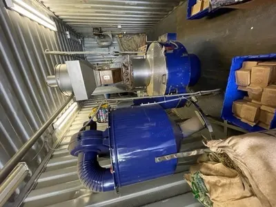 Samiac, 30 kg Complete Roasting System, 2005, Natural Gas, 230V, Luxury Chrome Finish