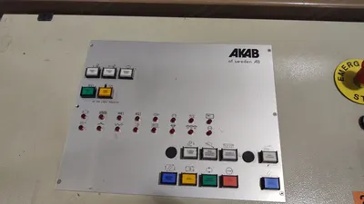 Akab, AK-232, 2000, Automated Sheet Sewing System, Pegasus Serger Heads, 220V 3 Phase