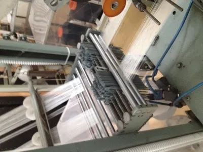 Jakob Muller, NB, 1980, Narrow Fabric Loom, with Beams, Creel, Spare Parts