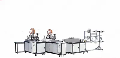NovaStar, Auto Earloop Welding Making Machine, 90 pcs/min, 12 kW, 3510x1100x2000mm