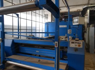 Alea, Flat Stenter, 1998, 2100mm Working Width, 4 Chambers, Steam Heating, Pin and Clip Chain