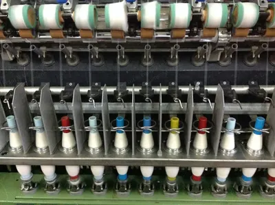 Zinser, Model 350, 2001, 1200 Spindles, Ring Spinning Machine