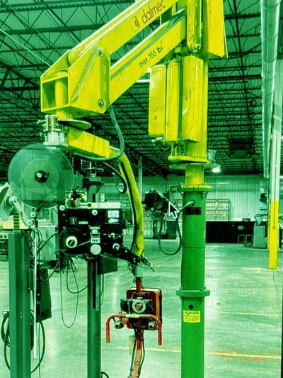 Dalmec, MIS, 2001, Roll Manipulator, 155 lbs Max Load, 3" & 6" Cores