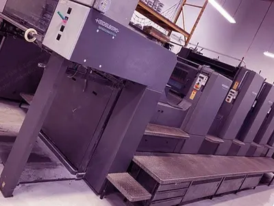 Heidelberg, SM 102-4-P3+L, 1998, 4 Colors, CPC 1.02 Console, Coater