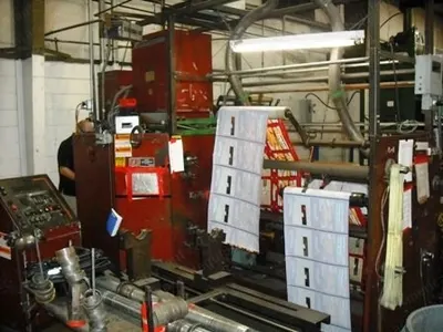 Dusenbery, 10000 JR, 1986, 62" Width, Duplex Slitter Rewinder, 1000 FPM