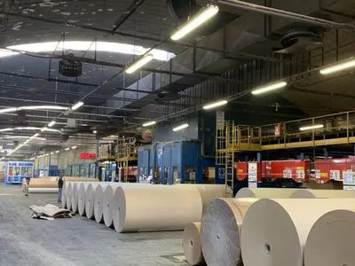 Mitsubishi and BHS Corrugator Machine, 2500mm Width, 350 m/min Speed