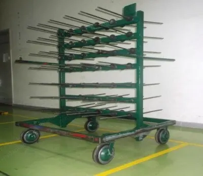 Saurer Allma, Plyer Doff Trolley, Type 1, 84 Pegs, 1000x1000x1500mm