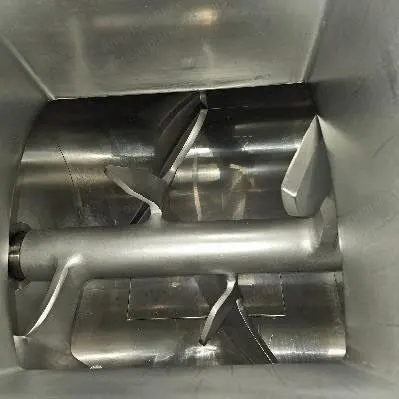 Lipp, Double Walled Paddle Mixer, with Hopper, 2 Screws and Butter Pump