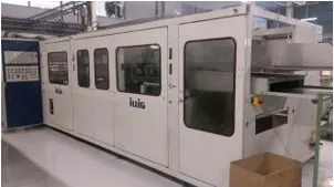 Illig, RV 74, 1999, Forming Area 704x530mm, Max Material Width 754mm, 40 Cycles/min
