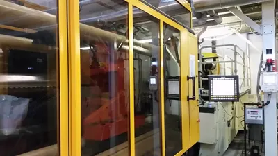 Husky, HyPET 300, 2005, 72-Cavity PET Preform Injection Moulding System, 50x140 Pitch