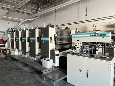 Mitsubishi, 3 H 5, 1998, 5 Colors, 720x1020mm, Offset Press with Coater