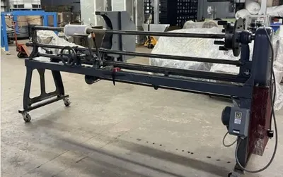 Utica, 108" Slitter, 14" Blade, 2" Bar, Blade Sharpener