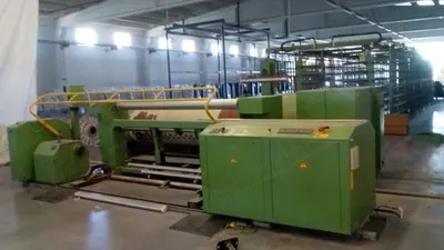 Karl Mayer, Erg-O-Matic, 1998, Sectional Warping Machine, Working Width 2200mm, Max Beam Flanges 1000mm, Warp Creel Type H, 704 Ends