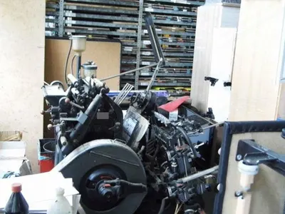 Heidelberg, OHT-T, 1972, Letterpress Platen Press, Roller-Lock