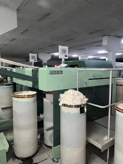 Rieter, RSB-D26C / D45C, 2012 to 2018, Auto Leveller and Drawing Machines, Can Size 400x1000mm