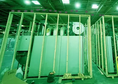 Miura, LXH-300, Gas-Fired Steam Boiler, 300 BHP, 30 PSI