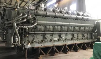 MAN B&W, 18V32/40 CD, 2014, 108 MW, 50Hz, 11kV, 10324kVA Hyundai Alternator