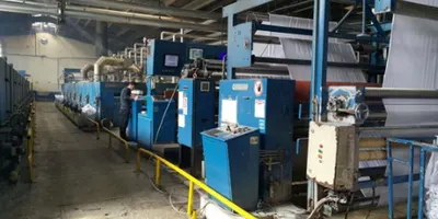 Bruckner Stenter, 2002, 2400mm Working Width, Oil Heated, 6 Chambers