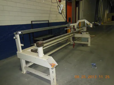 Collins Craft Core Cutter, 122" Wide, 20"x12" Blade, with Electric Hoist