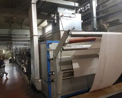 Brugman, 1995, Washing Range, 3400mm Working Width, 3 Washing Chambers, 1 Kusters Drum Chamber, Dryer, Batcher