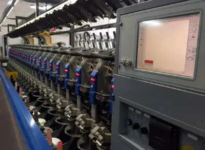 Savio, Orion RL, 24 Heads, Cone to Cone Winding Machine, Uster Quantum 2 Clearers