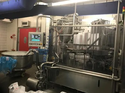 Waldner Cup Filling Machine, 2009, 20 to 500 mL, 6000 Cups per Hour