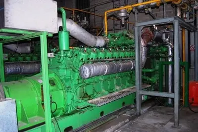 Jenbacher, JW 616 GS, 4.9 MW Gas Generator Plant, 3x Engines, Stamford Generators, 1500 RPM, 50Hz, 6.9 kV