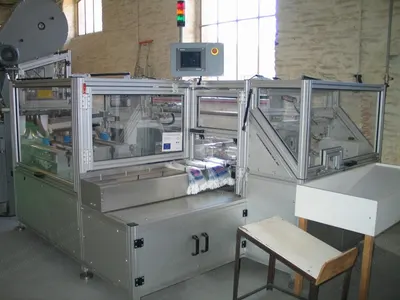 Falu, Complete Cotton Ball and Makeup Pad Production Plant, 1983/1999, 60000 balls/hr, 56000 pads/hr