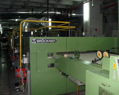 Bruckner Stenter, 1600mm, 2002, 6 Chambers, Gas Heated