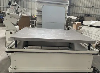 NovaStar, MB244, Semi-Automatic Tape Edge Machine, 1460x1960mm Table, 30-450mm Mattress Thickness, Chain Stitch