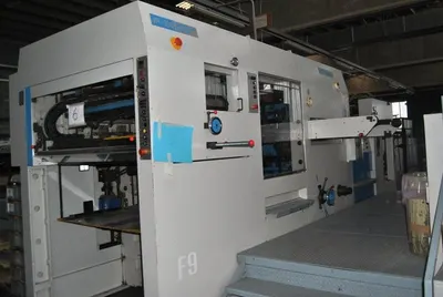 Iberica, JR-105F Varioplan System, 1999, 750x1050mm Sheet Size, Autoplaten Die Cutting Machine