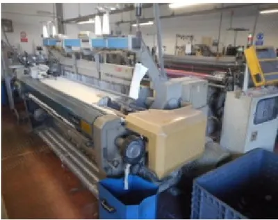 Nuovo Pignone, TP500, 1986/1989, Rapier Looms, Width 2000mm, Staubli Mechanical Dobby, 20 Shafts