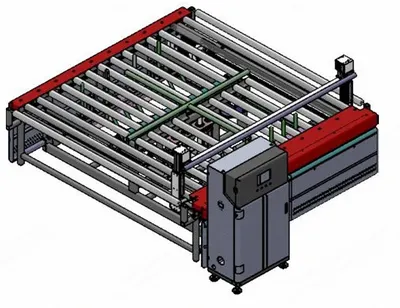 NovaStar, MH260, Folding Rotary Table, Size 2200x2000mm, Width 750mm, 5kW