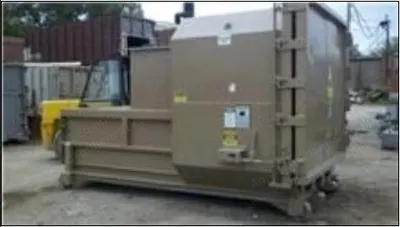 Accurate, 14 Feet, 10 Yard SC Compactor, Rear Feed Hopper