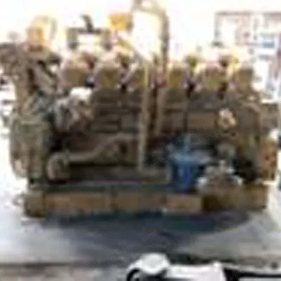 Caterpillar, G3512SINA, Natural Gas Engine, 393bkW, with Kato 500kW Generator