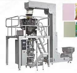 NovaStar, GK136, Multi-Head Scale Film Packing Machine, 10 to 50 pcs/min, 100-350mm Bag Width, 8kW