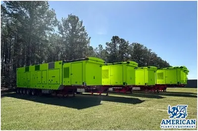 Siemens, SGT-A05, 2020, 5.7 MW, 60Hz, Aeroderivative Gas Turbine Mobile Generator