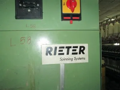 Rieter, G 5/1, 1991, Ring Spinning Frame, 1008 Spindles, P-3 Drafting