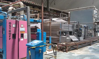 Benninger, CBR, 2008, Continuous Bleaching Range, Working Width 3000mm, 14 Washer Compartments, 30 Cylinders