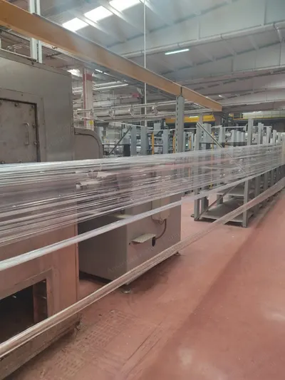 Powerheadset, GVA2500, 2003/2004, Creel for 48 Bobbins, Gilbos TD8S-3 Winder, 48 Spindles