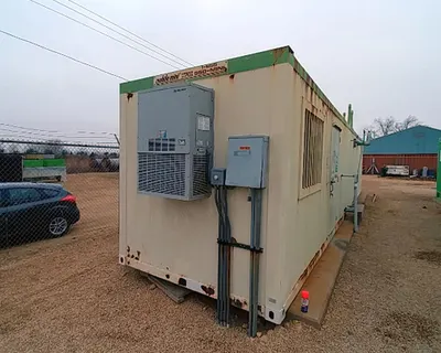 Mobile Mini, Office Used Oil, Fresh Oil, Glycol Storage Container