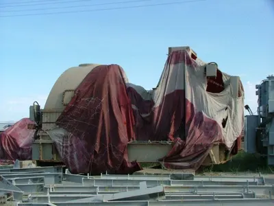 Steam Turbine, 35000 kW, 1992, 1500 PSIG, 43000 kVA, 13800 V