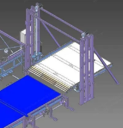 Grassi, G220PRO, Automatic Unstacker for Foam Layers, Working Width 2200mm, Motorized 2-Way