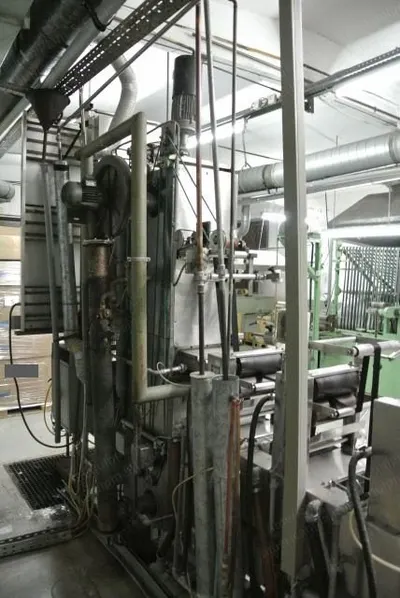 Benz, Type 601, 1975, Ribbon Finishing Line, Pad Steam, Width 200mm